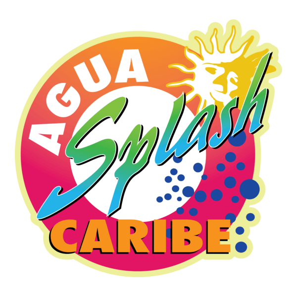 Agua Splash Caribe Logo PNG Vector