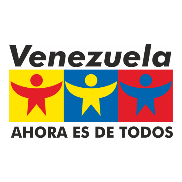 Ahora Venezuela es de todos - color Logo PNG Vector