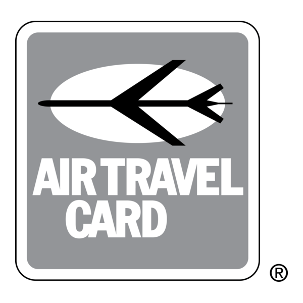 Air Travel Card Logo PNG Vector