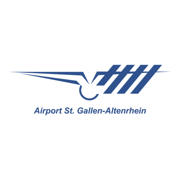 Airport St. Gallen Altenrhein Logo PNG Vector