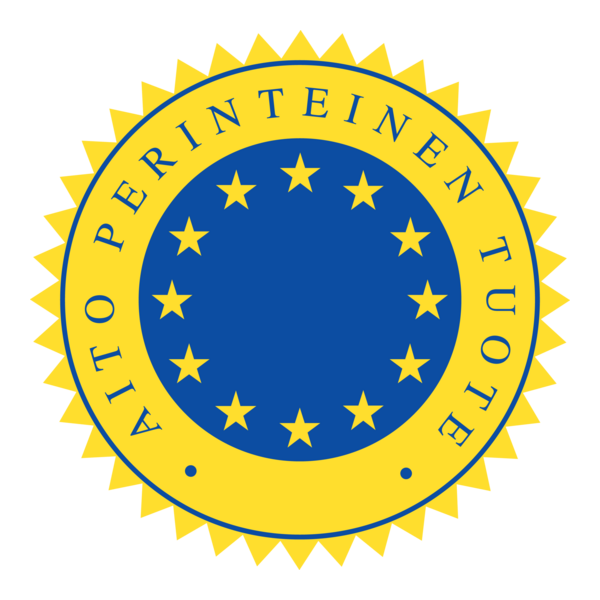 Aito Perinteinen Tuote Logo PNG Vector