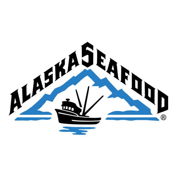 Alaska Seafood Logo PNG Vector