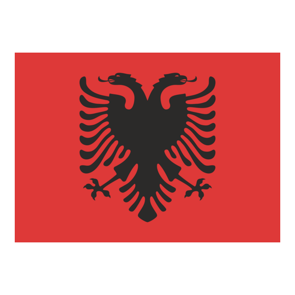 Albania flag Logo PNG Vector