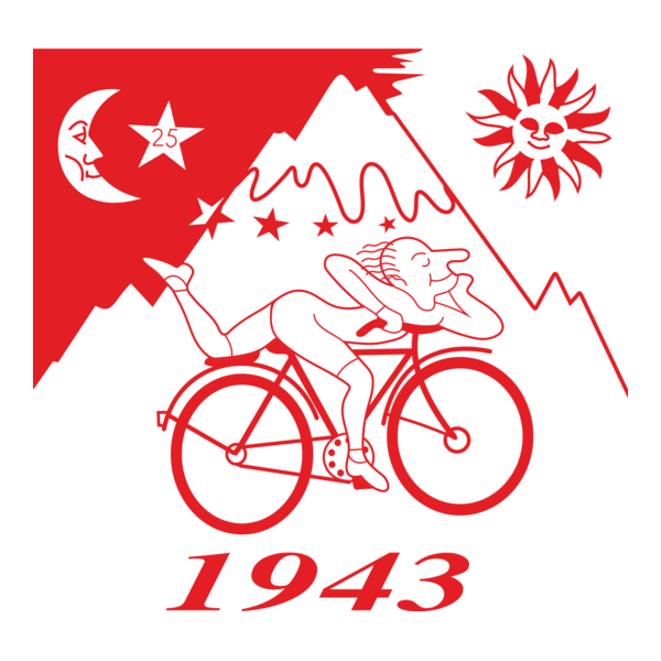 Albert Hoffman - Bike 1943 Logo PNG Vector