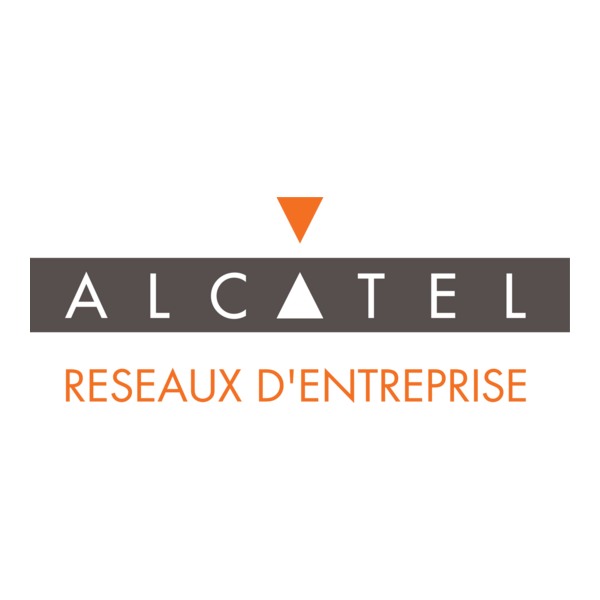 Alcatel Reseaux D'Entreprise Logo PNG Vector