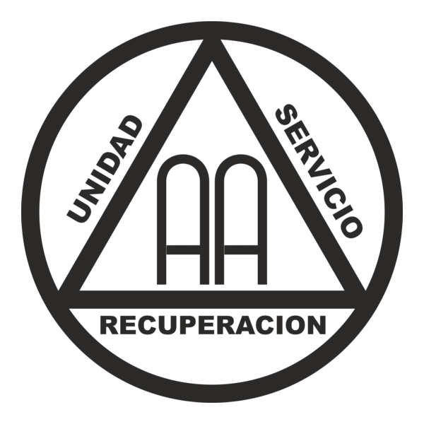 Alcohólicos Anónimos Logo PNG Vector