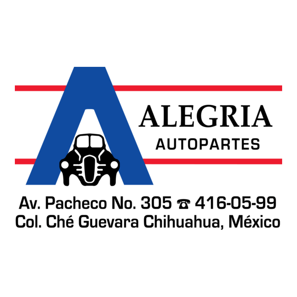 Alegria Autopartes Logo PNG Vector