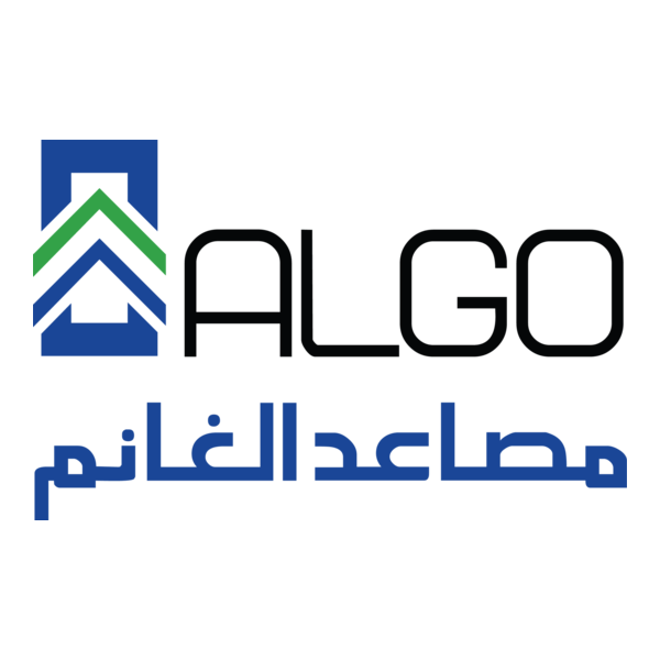 Alghanim Engineering-ALGO Elevator Logo PNG Vector