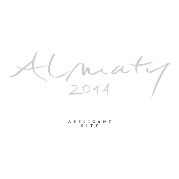Almaty 2014 Applicant City Logo PNG Vector
