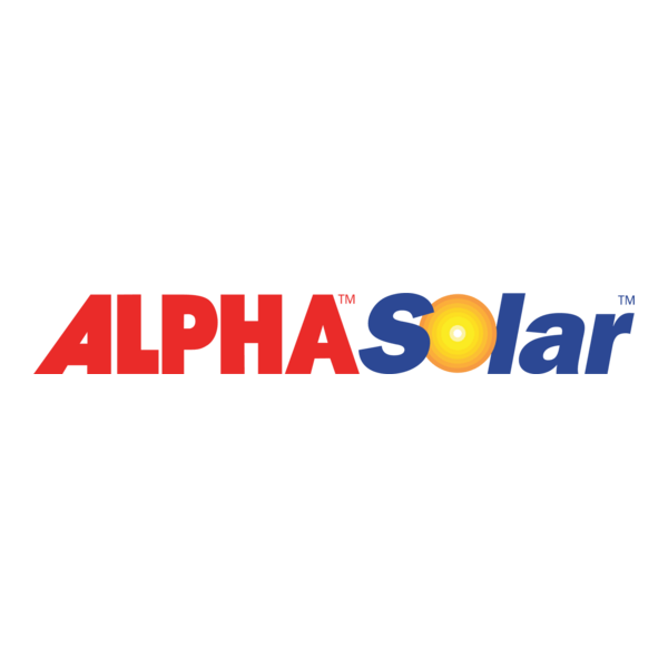 Alpha Solar Logo PNG Vector