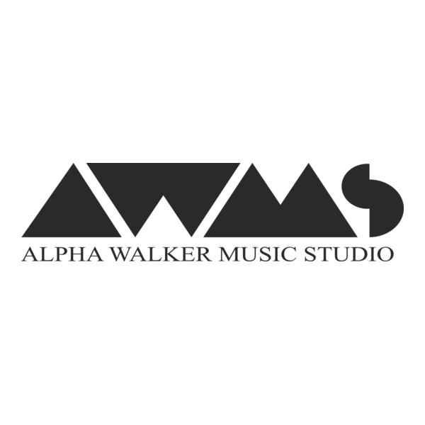 Alpha Walker Music Studio Logo PNG Vector