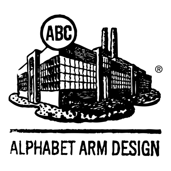 Alphabet Arm Design Logo PNG Vector