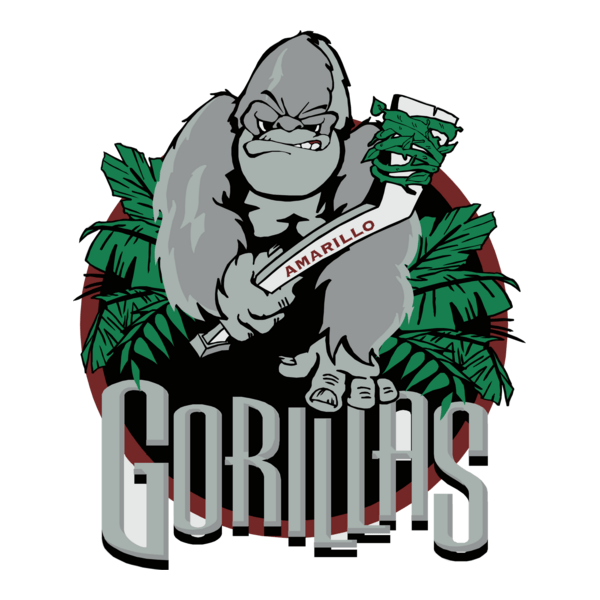 Amarillo Gorillas Logo PNG Vector