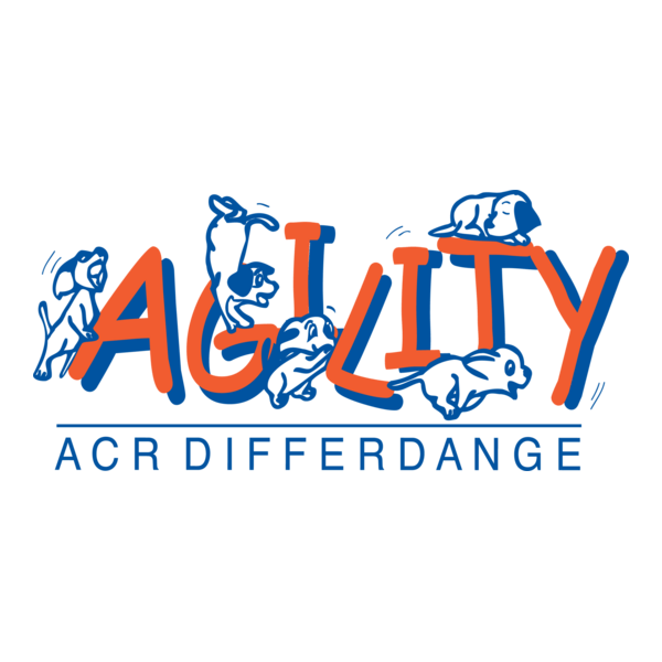 amateurs du chien de race agility Logo PNG Vector