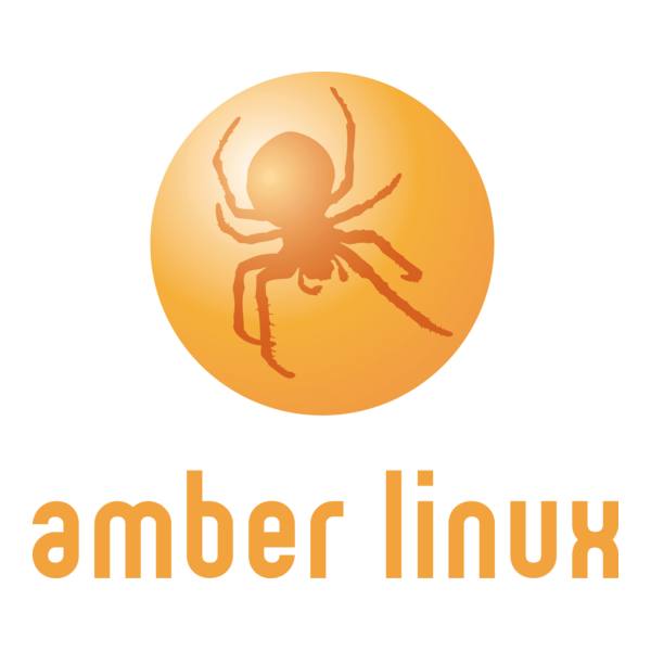 Amber Linux Logo PNG Vector
