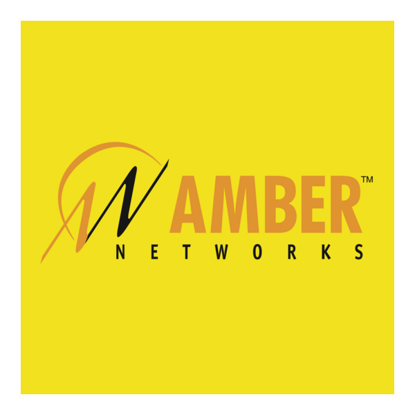 Amber Networks Logo PNG Vector