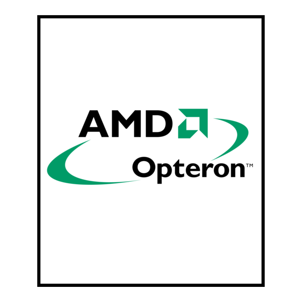 AMD Opteron Logo PNG Vector