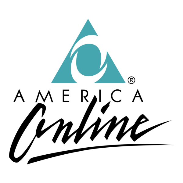 America Online Logo PNG Vector