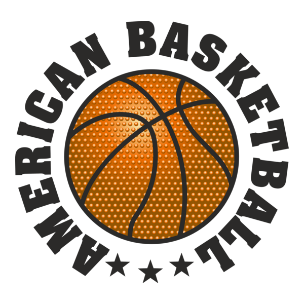 American Basketball Logo PNG Vector