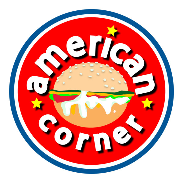 American Corner Burguer Logo PNG Vector