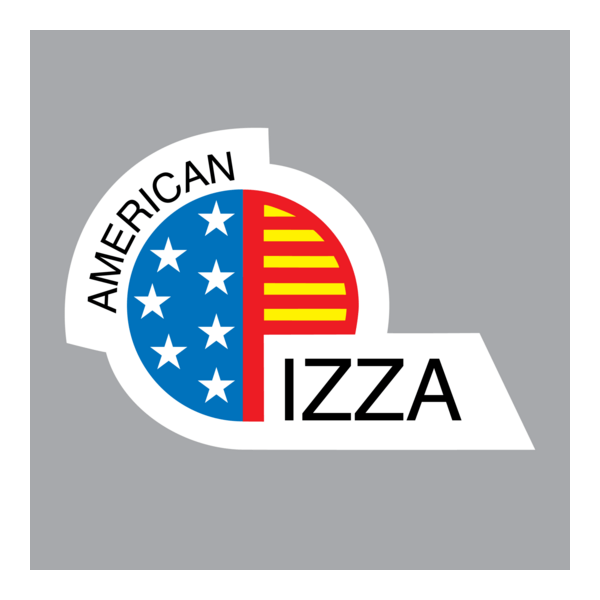 American Pizza Logo PNG Vector