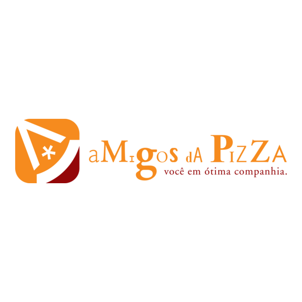 Amigos da Pizza Logo PNG Vector