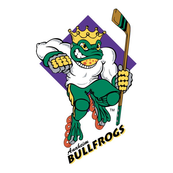 Anaheim Bullfrogs Logo PNG Vector