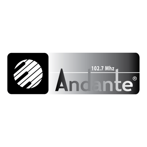 Andante Radio FM Logo PNG Vector