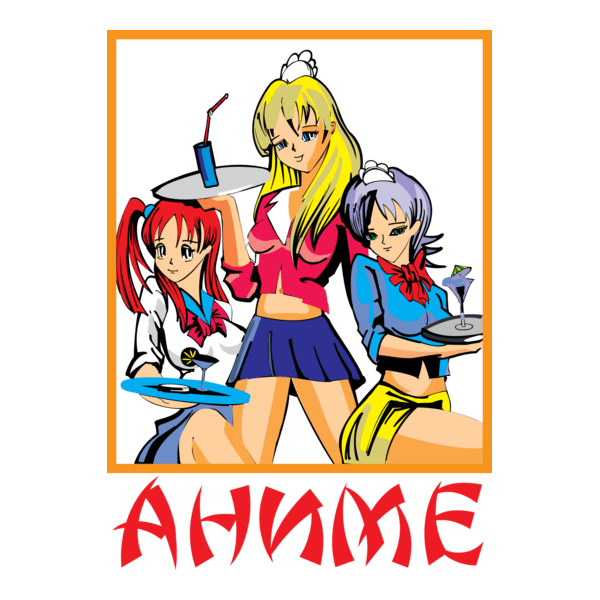 Anime Logo PNG Vector