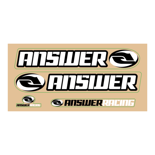 Answer Racing Logo PNG Vector
