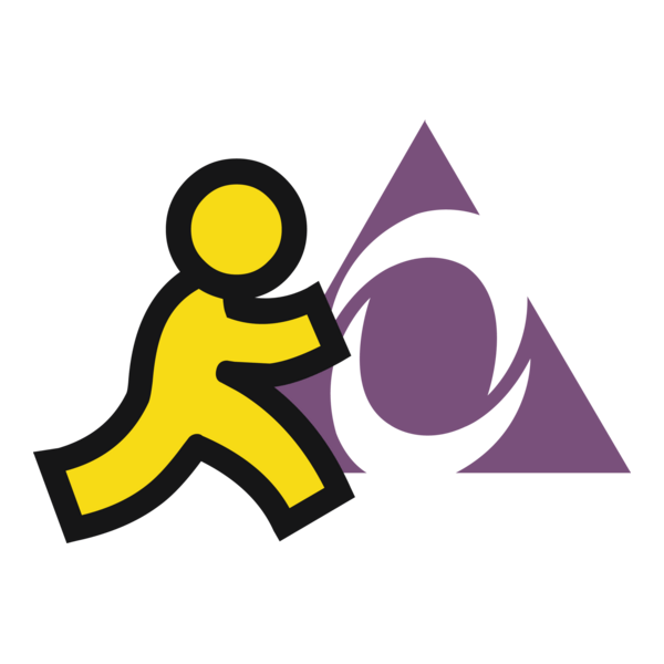 AOL Instant Messenger Logo PNG Vector