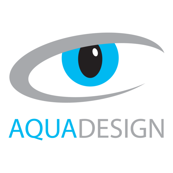 Aqua Design Logo PNG Vector