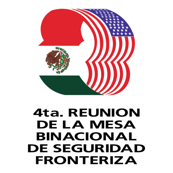 De La Mesa Binacional De Seguridad Fronteriza Logo PNG Vector