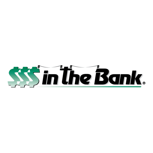 $$$ in the Bank Logo PNG Vector