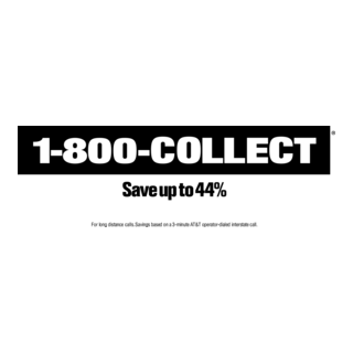 1-800-COLLECT Logo PNG Vector