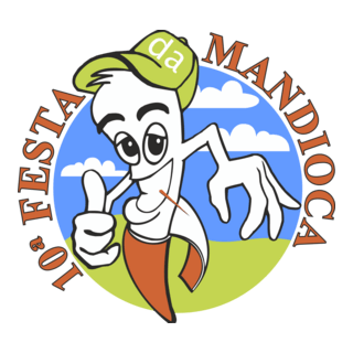 10ª Festa da Mandioca Logo PNG Vector