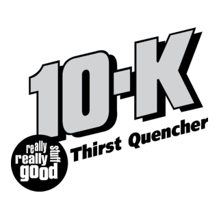 10-K Thirst Quencher Logo PNG Vector