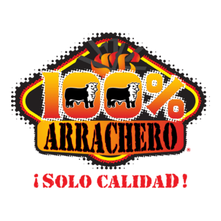 100% ARRACHERO Logo PNG Vector