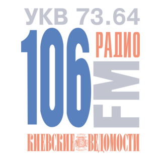 106 FM Logo PNG Vector