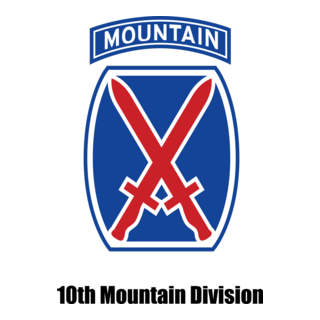 10th Mountain Division Logo PNG Vector