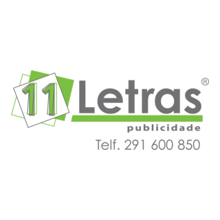 11 letras Logo PNG Vector