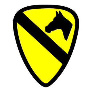 1st Cavalry Logo PNG Vector