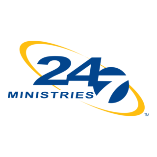 24-7 Ministries Logo PNG Vector