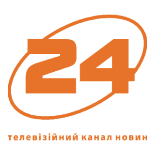 24 News TV Logo PNG Vector