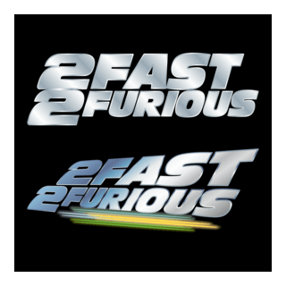 2Fast 2Furious Logo PNG Vector