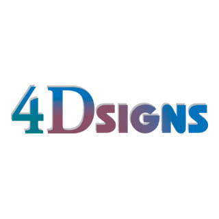 4 Dsigns Logo PNG Vector