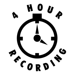 4 Hour Recording Logo PNG Vector