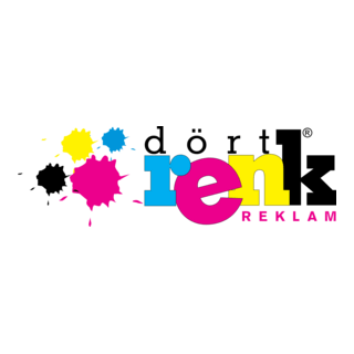 4 Renk Reklam Logo PNG Vector