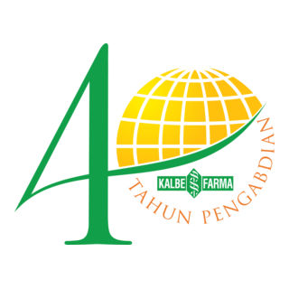 40 th Kalbe Farma Logo PNG Vector