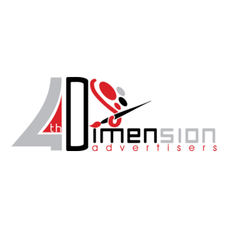 4th Dimension Advertisers Logo PNG Vector